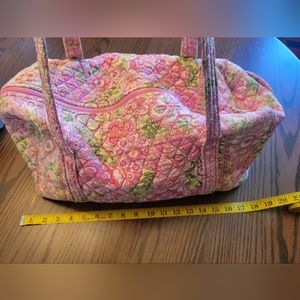 Vera Bradley Petal Pink Small Duffel